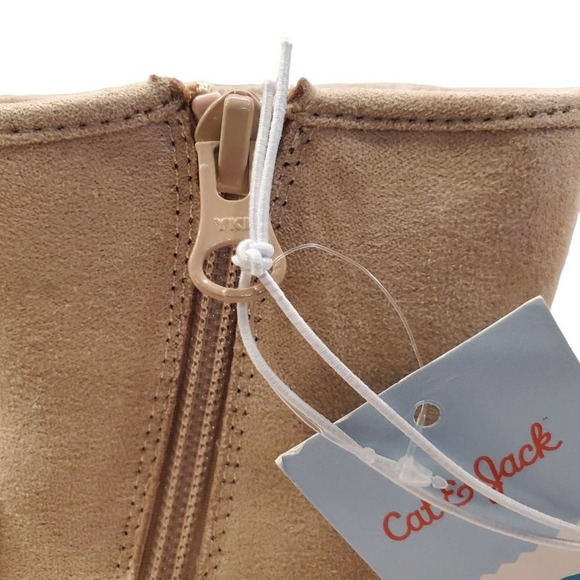 Toddler Girls Boots Isla Rainbow Zipper Slip On Winter Boots Shooting Star - Picture 8 of 12